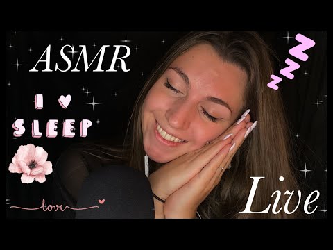 Live ASMR - Tu n’arrives pas à t’endormir ? C’est ici que tu dois cliquer 💤😴