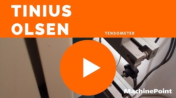 TINIUS OLSEN H5KT Tensometer | TINIUS OLSEN Machines