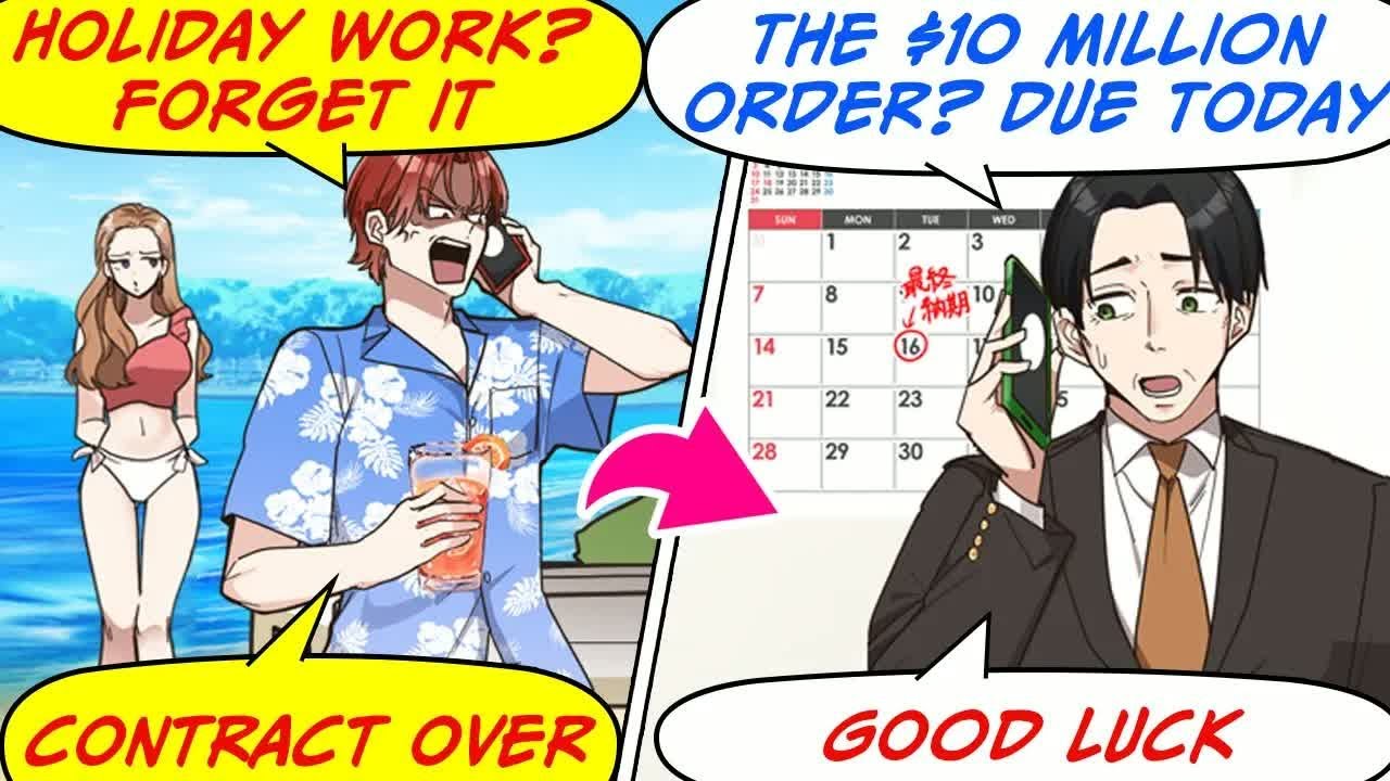 The CEO's Son Cancelled Our Contract Over a Holiday Order! But the    RomCom Manga Dub
