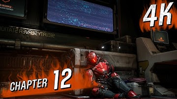 [4K 60] DOOM (2016) (Nightmare / 100%) - Walkthrough pt 12 - VEGA Central Processing (I Am VEGA)