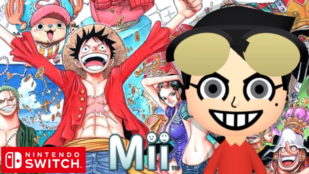 ワンピース mii ONE PIECE 】ルフィ Mii作り方【Nintendo Switch】 - YouTube
