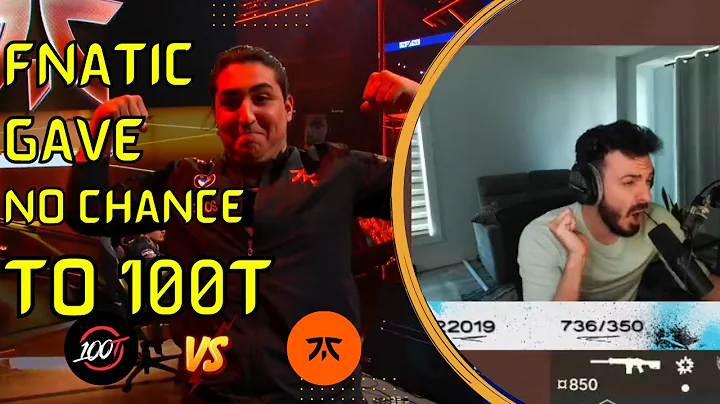 Tarik Reaction on Fnatic Winning Bind Map Against 100T | Valorant Champions