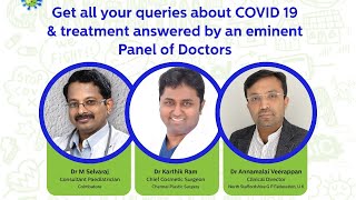 Questions of COVID-19 (COVID in Paediatrics - DR. Selvaraj , Q&A - Dr. Annamalai)