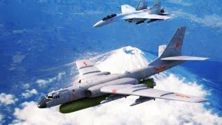 Chinese H-6 B0MBERS, Loaded With Powerful YJ-12 MissiIes, ‘Cloud’ Japan