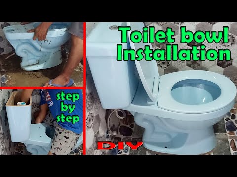 Video: Paano ka mag-install ng toilet closet bolts?