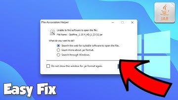 How to Fix jar Files Not Opening in 2025