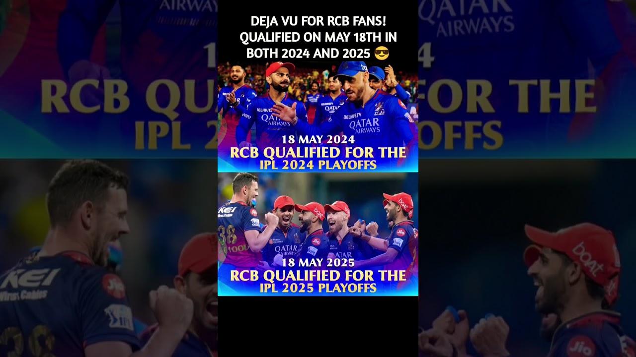 RCB Qualified for Playoffs 🔥
