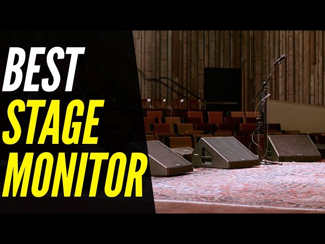 TOP 5: Best Stage Monitor 2022 - That Deliver High Quality Sound!