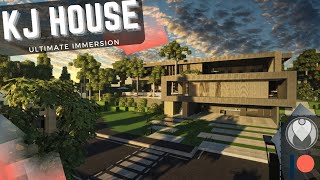[4K]MINECRAFT: KJ Luxury House - Ultimate Immersion + Seus PTGI E12 - RTX3060Ti
