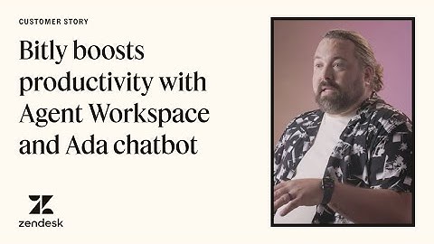 Zendesk customer story: Bitly