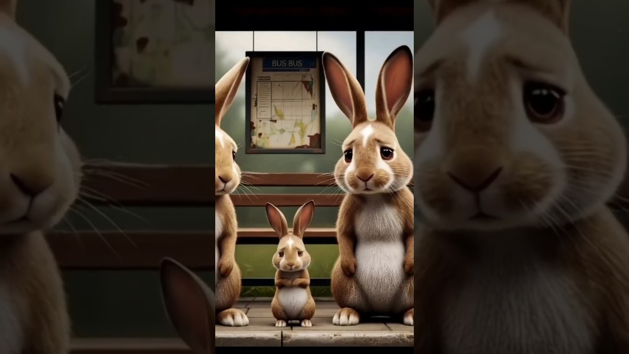 baby rabbit Bunty and parents function sad and emotional 😭💔 Story 