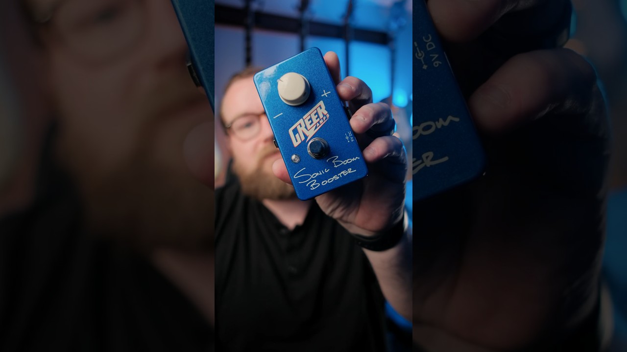Greer Amps Sonic Boom Booster: Quick Play - YouTube