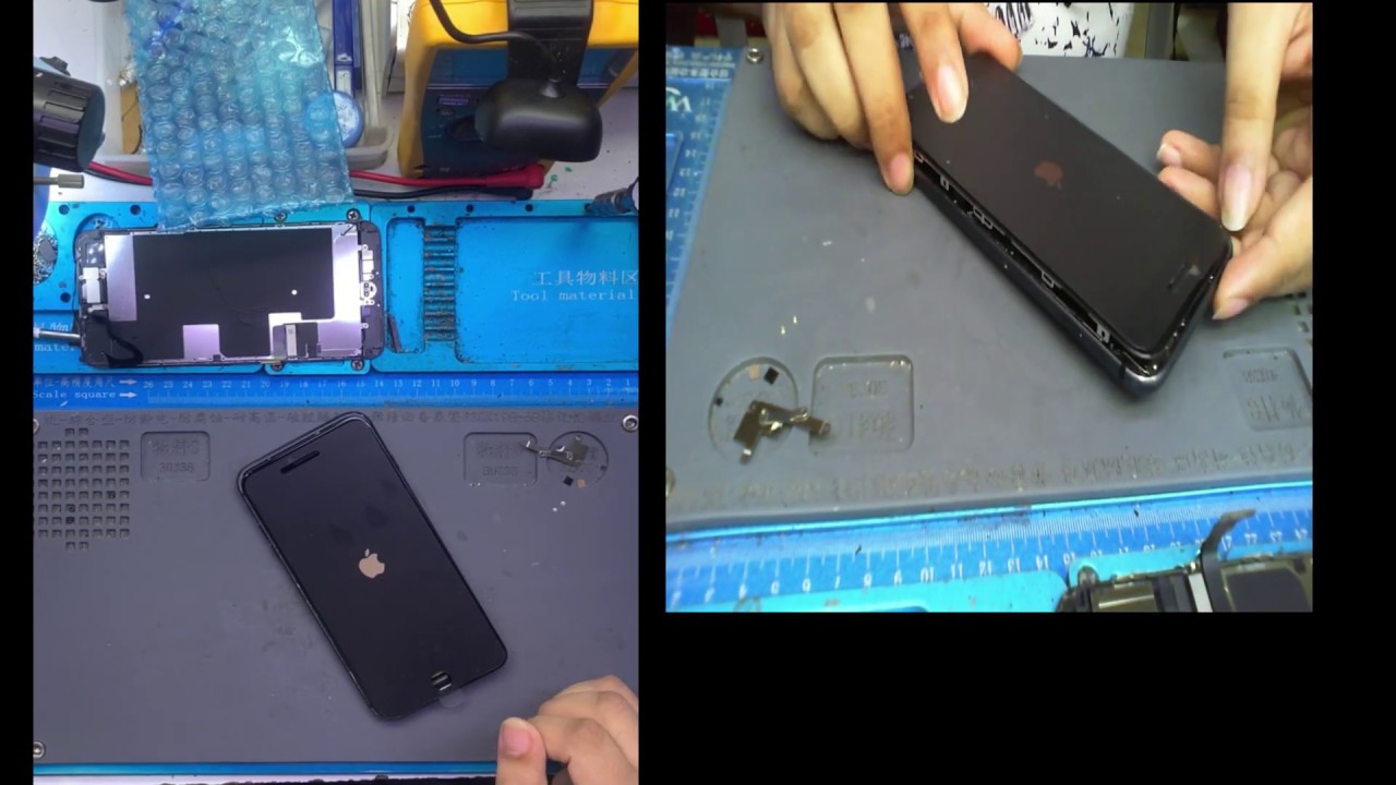 iPhone 8 Plus Screen Replacement Very Easy - YouTube