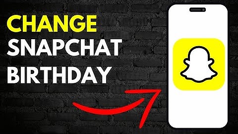 How to Change Birthday On SNAPCHAT in 2024 (EASY)