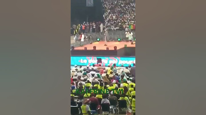 Dakar Arena giga meeting pastéf