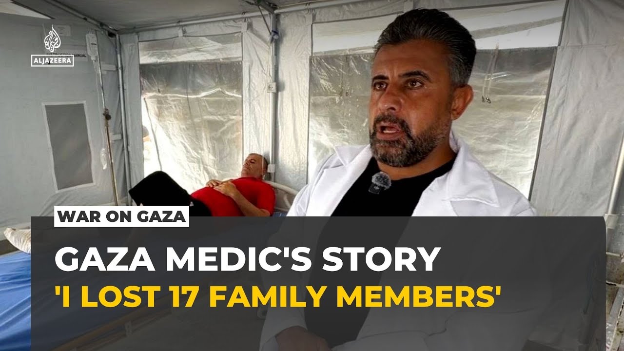 Gaza medic recounts injuries, loss and determination