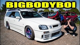 300BHP JDM BIG BODY NISSAN STAGEA HITS THE STREETS!