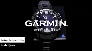 Garmin Support | Instinct® Crossover | Hand Alignment