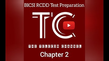 BICSI TDMM Chapter 2 | RCDD Practice Exam No. 1