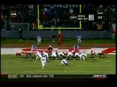 ECU vs. NC State 2006 - Aundrae Allison TD