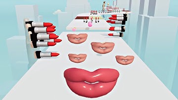 Lip Runner👄👄 💝: All Levels Gameplay Walkthrough Android, iOS NEW UPDATE