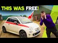 I was given a FREE CAR