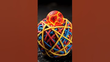 Can 1000°C Hot Ball pass through all these: things #satisfying #asmr #experiment