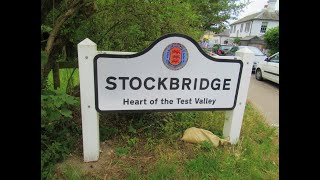Exploring Stockbridge in Hampshire from Worzel Gummidge
