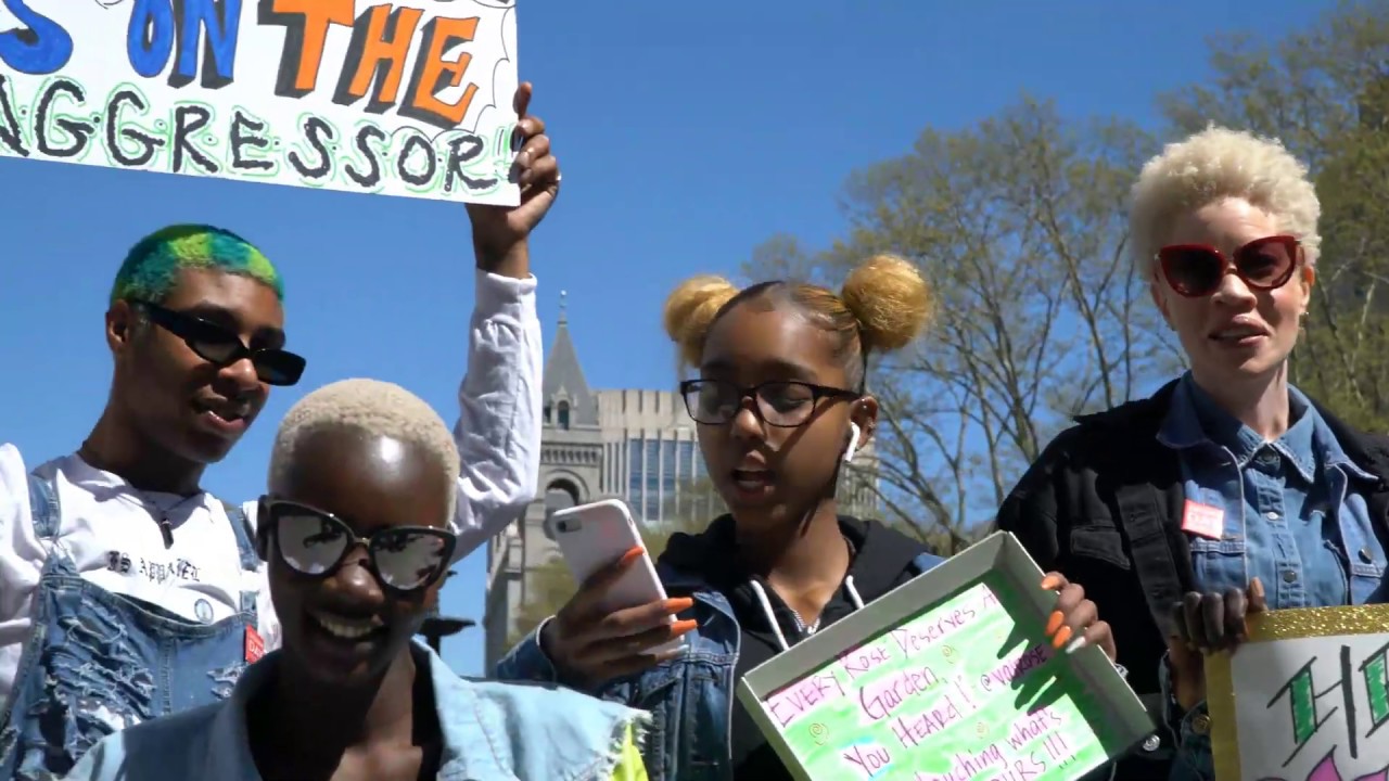 The Talk - The March - The Rally --- Mari Malek -- Diandra Forrest -- Stand4Education