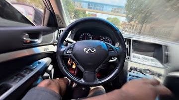 POV: Driving Downtown in Manual Mode *G35 HR*