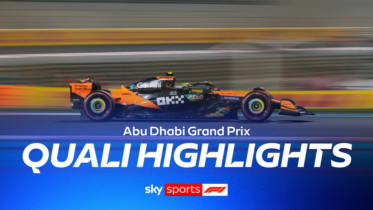 Who took pole position for crucial Abu Dhabi decider? | Abu Dhabi GP Qualifying Highlights