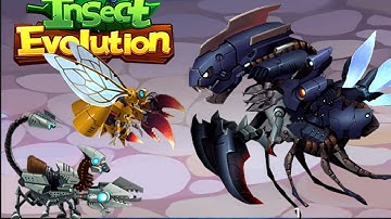 Insect Evolution Gameplay Walkthrough Part 48 ~ All Gameplay Levels Update Android, iOS