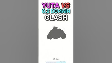 0.2 DOMAIN CLASH Gojo VS Yuta NEW UPDATE #jujutsushenanigans #jjs #roblox #shenanigans #jjk #anime