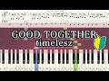 【ピアノ楽譜】GOOD TOGETHER/timelesz【MOMENTUM】アルバム タイムレス