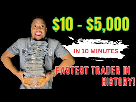 23 Year Old Forex Trader Transforms $10 to $5,000 LIVE in 10 Minutes  Chaotic Forex Robot #Trending