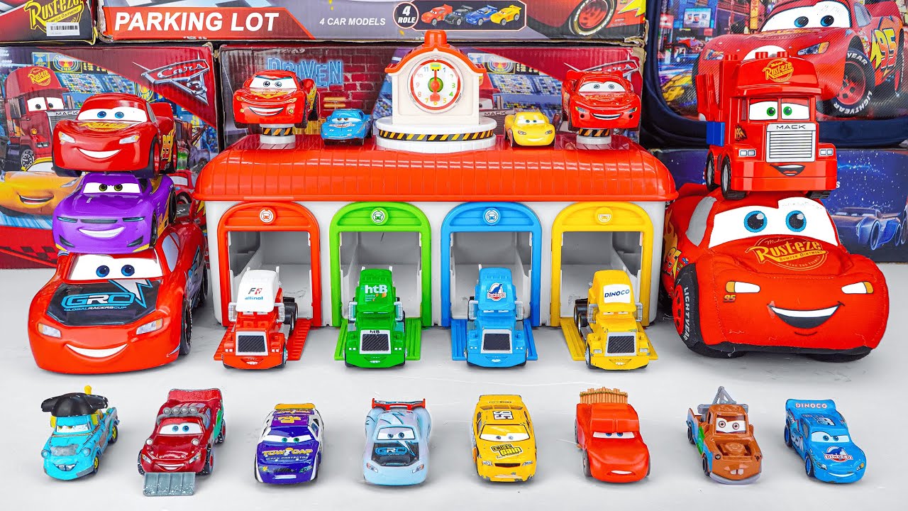 display cars play set