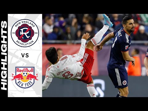 New England New York Red Bulls Goals And Highlights