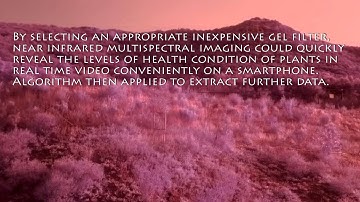 Smartphone Multispectral Imager for Monitoring Vegetation Growth, Android and iOS Platforms