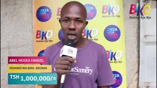 Muuza Nyama alivyokabidhiwa fedha zake na Biko