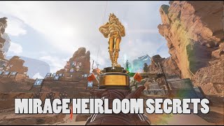 ALL Mirrage heirloom animations (Including secret ones!) - Apex legends