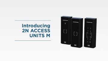 Access Control Reader with the fastest mobile access control 🏢 2N Access Unit M Introduction