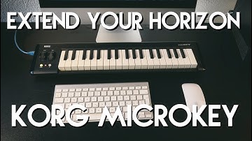Extend your musical horizon | KORG MicroKEY MIDI Keyboard
