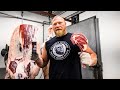 Brock Lesnar Reveals Spice Blend, Butchers, & Grills Massive Steaks!