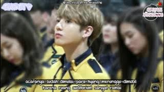 [INDO SUB] Jungkook went to High school with BTS for graduation! (Bangtan Bomb) - Kelulusan Jungkook
