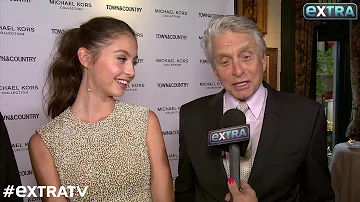 How much younger is Catherine Zeta-Jones and Michael Douglas?