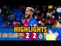 MATHEUS HITS THE TOP CORNER | HIGHLIGHTS BARÇA B 2 - 2 REAL MADRID CASTILLA 🔥