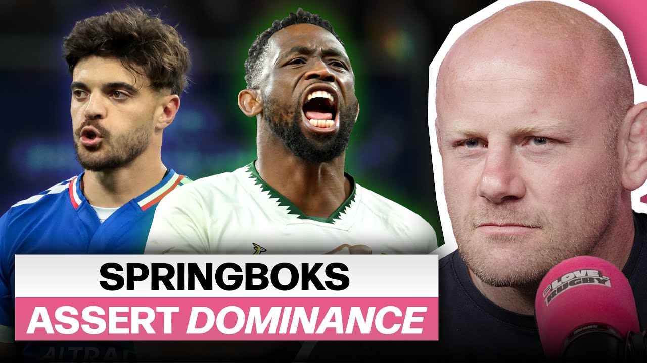 14-Man Springboks Defeat France in Paris