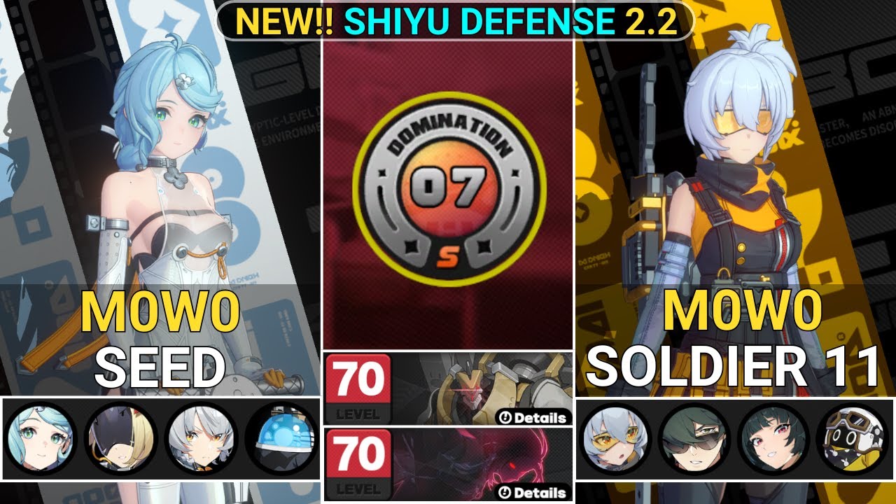 M0W0 Seed & Soldier 11 Showcase | NEW!! Shiyu Defense Zenless Zone Zero 2.2