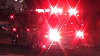 San Diego Fire-Rescue Dept. Engine 1 and Engine 201 Responding