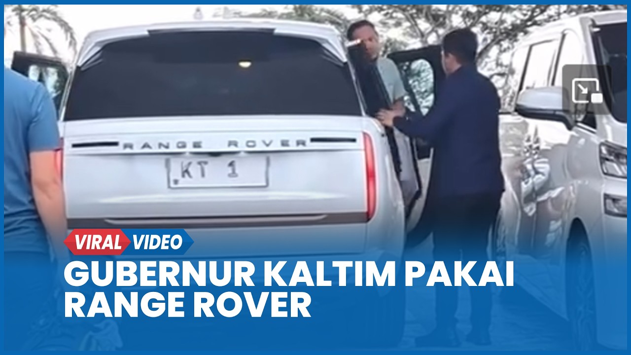 Gubernur Kaltim Pakai Range Rover Seharga Rp8,5 M di IKN
